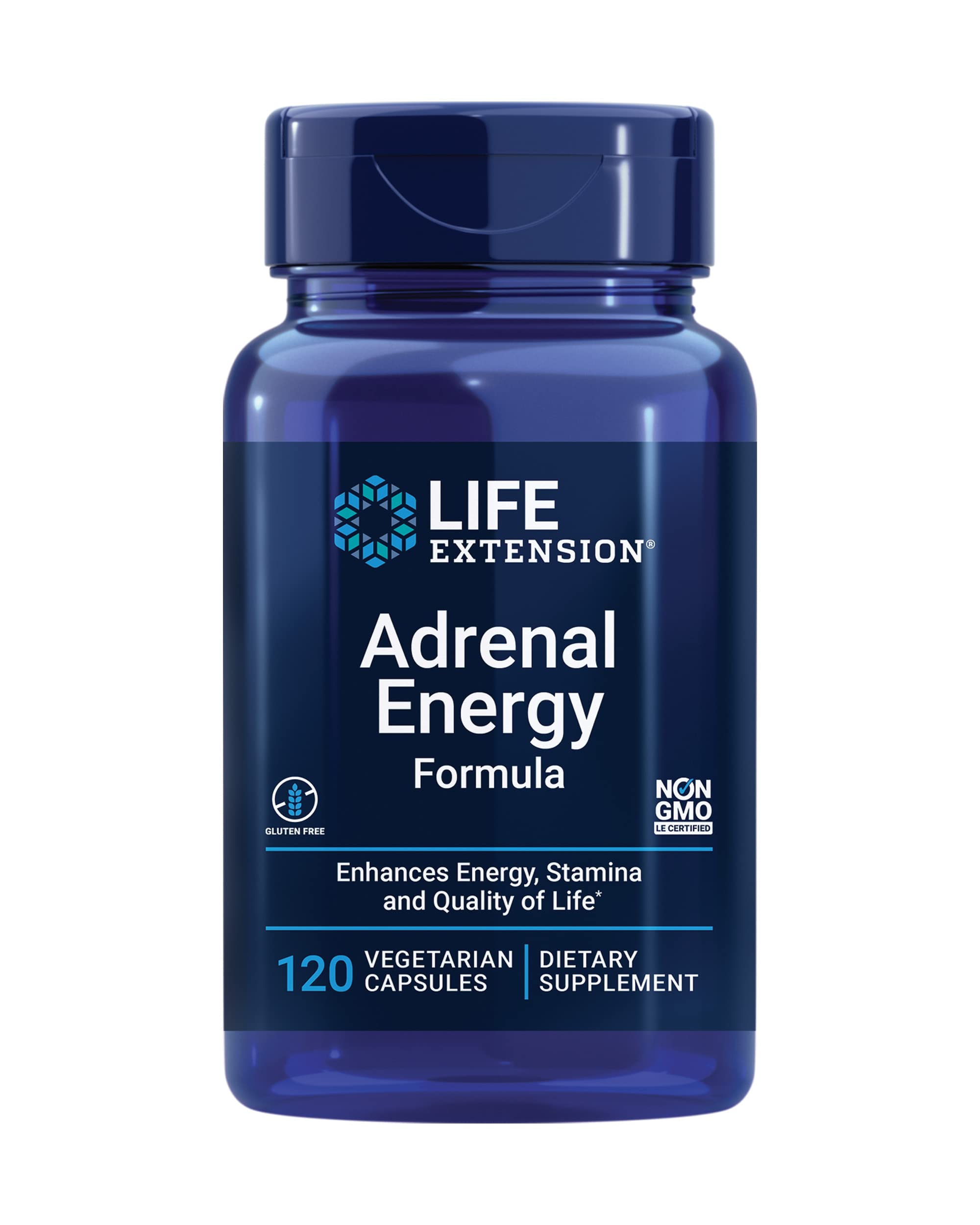 Foto 2 pulgar | Suplemento Life Extension Adrenal Energy 120 Cápsulas - Venta Internacional