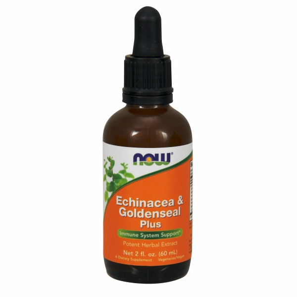 Foto 2 pulgar | Supplement Now Foods Echinacea & Goldenseal Plus 60 Ml - Venta Internacional.