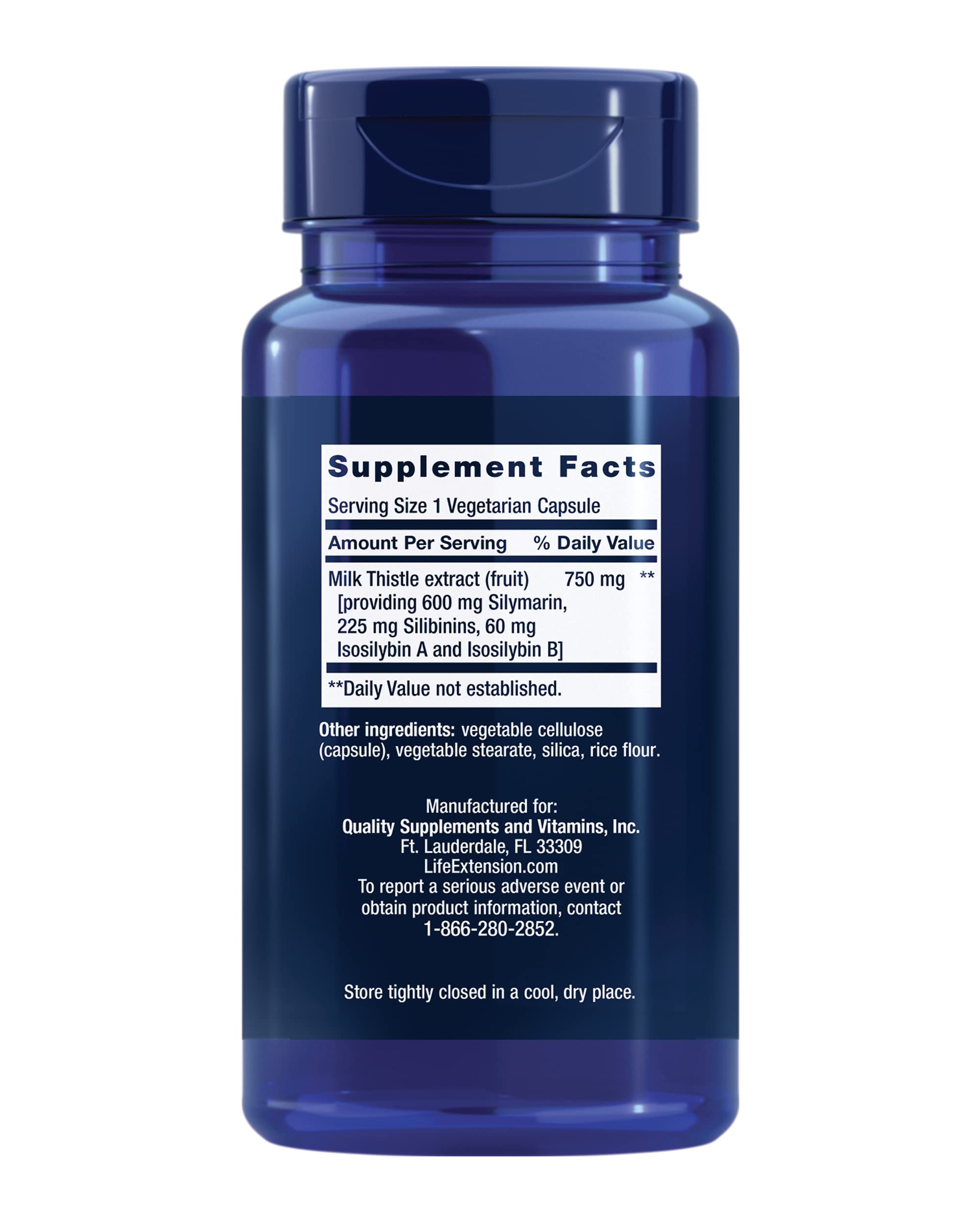 Foto 2 | Extracto Avanzado De Cardo Mariano De Supplement Life Extension - Venta Internacional.