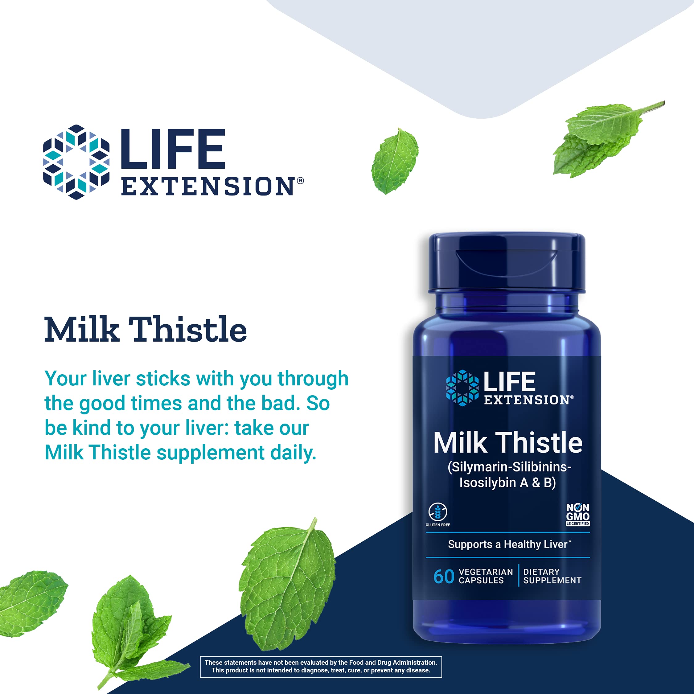 Foto 4 | Extracto Avanzado De Cardo Mariano De Supplement Life Extension - Venta Internacional.