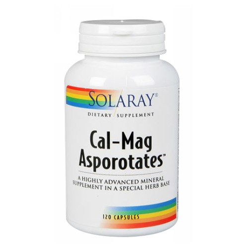 Suplemento Solaray Cal-mag Asporotates 120 Cápsulas (paquete De 6) - Venta Internacional.