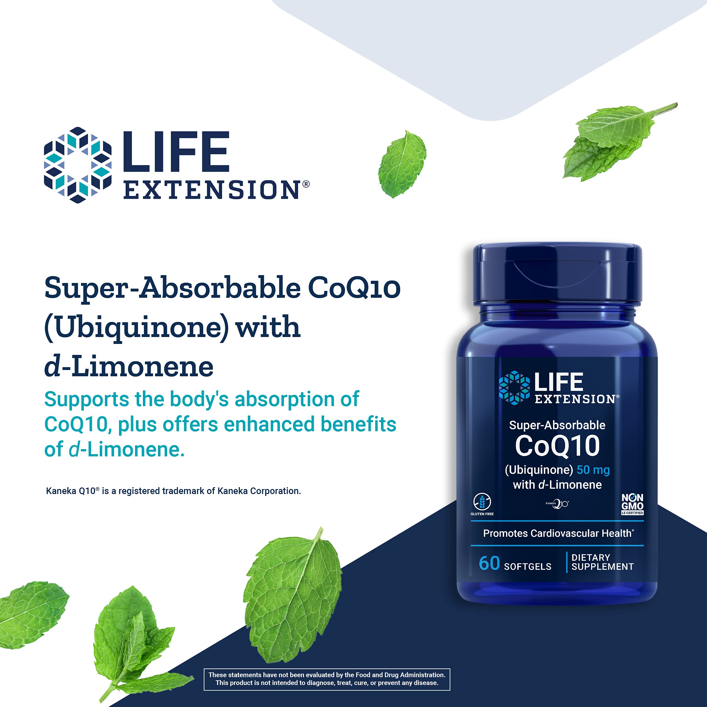Foto 5 pulgar | Suplemento Life Extension de Coq10 Superabsorbible 50 Mg 60 G - Venta Internacional