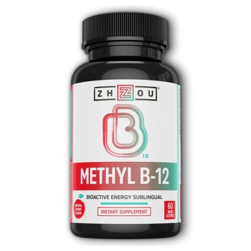 Foto 2 pulgar | Suplemento De Metil B12 5000 De Zhou Nutrition, 60 Pastillas, 6 Unidades - Venta Internacional.