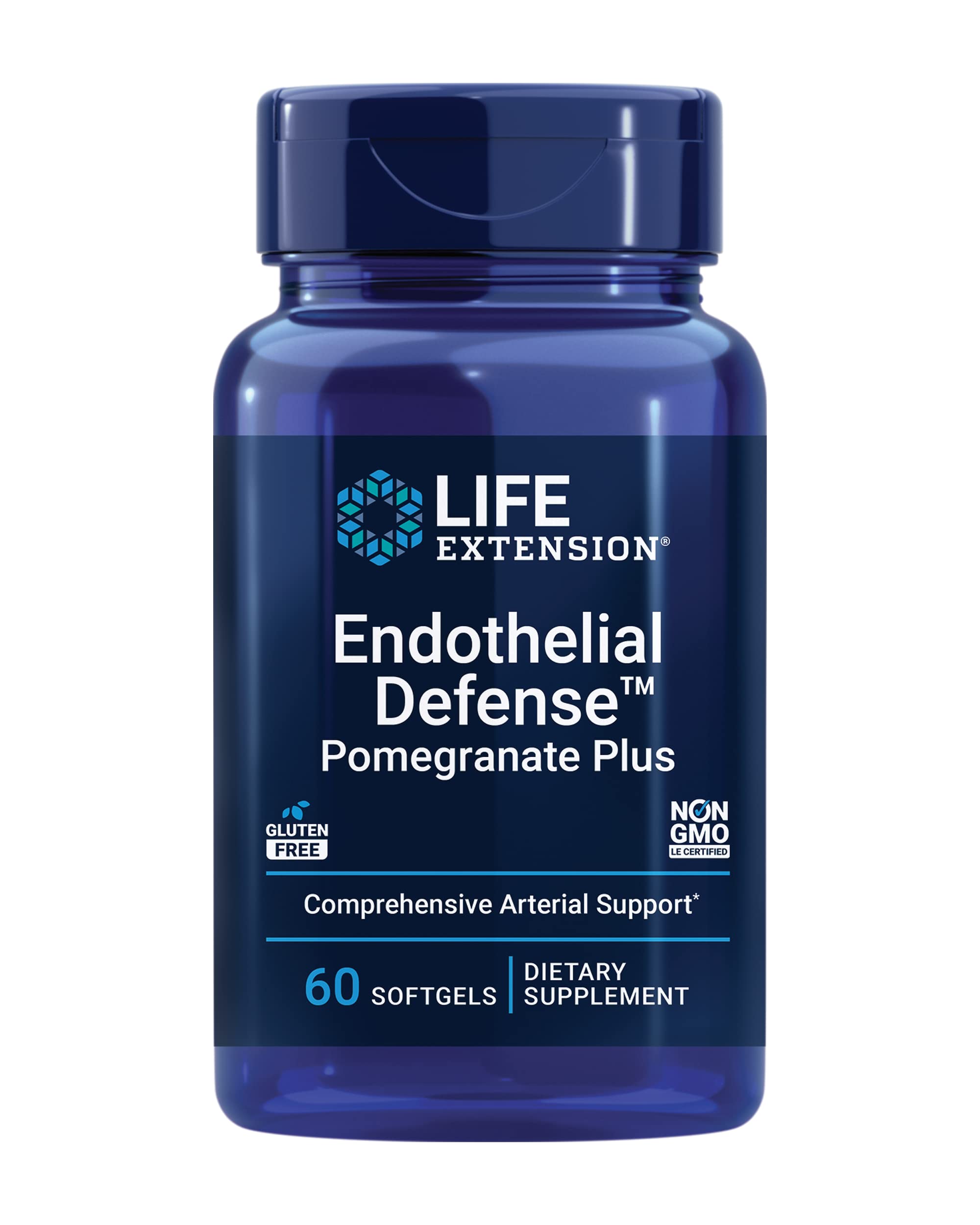 Foto 2 pulgar | Suplemento Life Extension Endotelial Defense Pomegranate Plus - Venta Internacional.