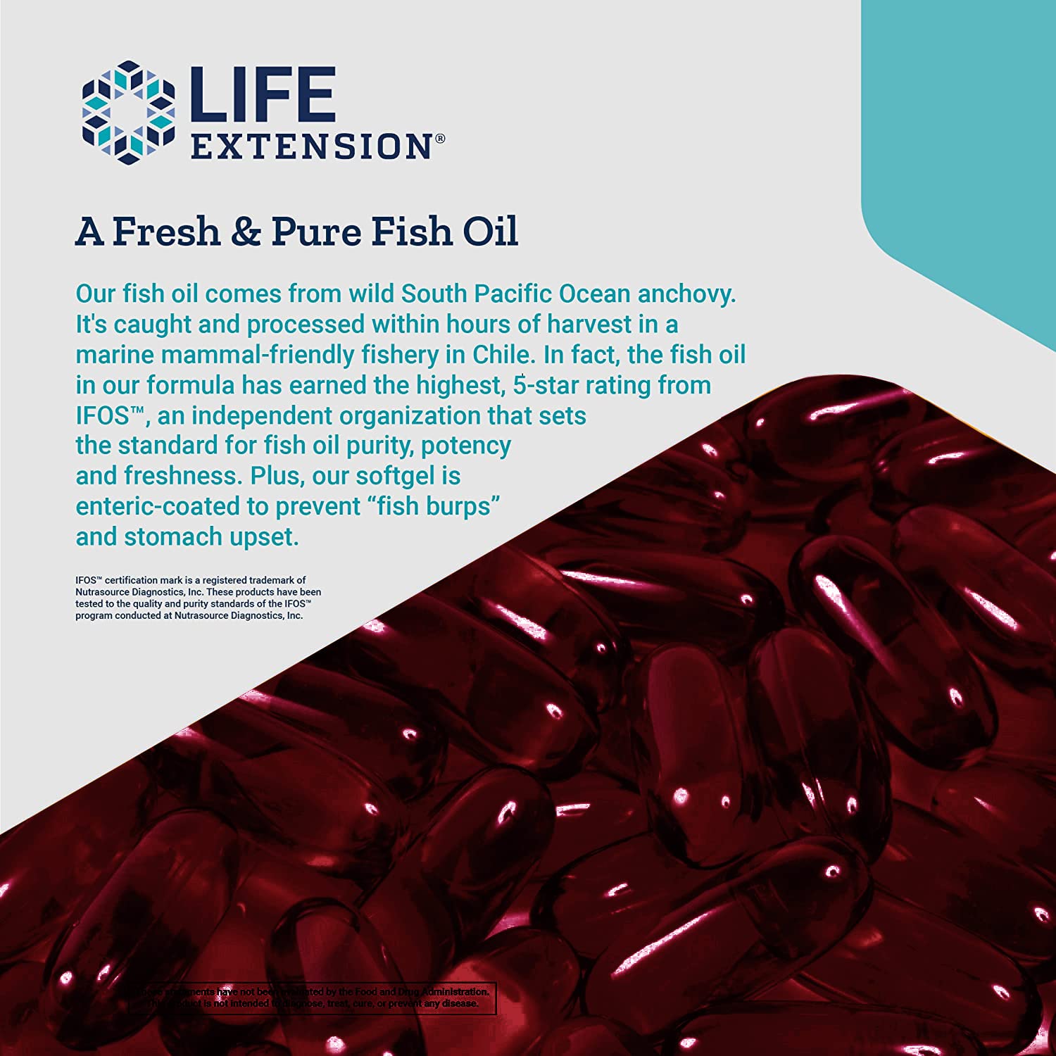 Foto 6 pulgar | Suplemento Life Extension Super Omega-3 Epa/dha Sesame Ligna - Venta Internacional.