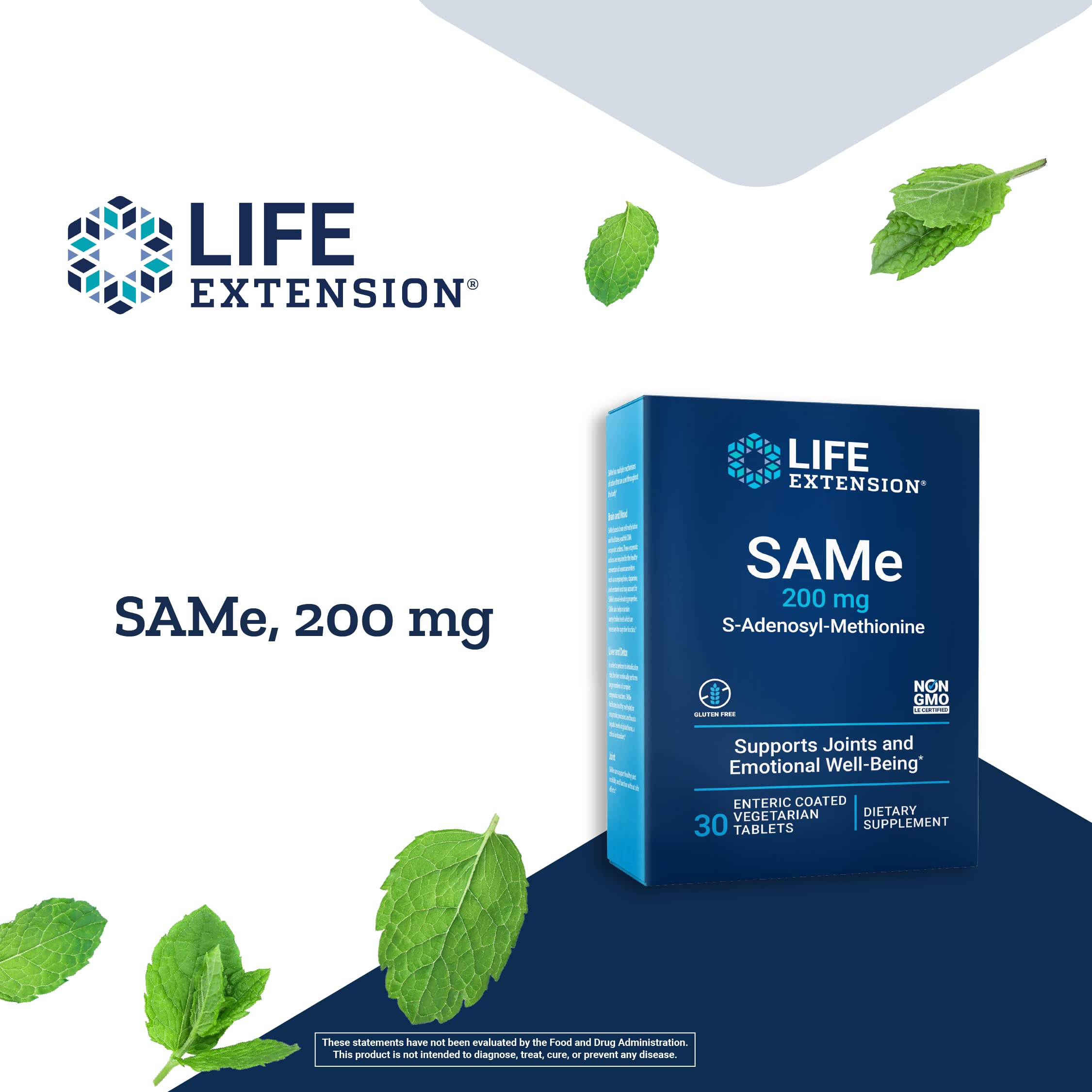 Foto 4 pulgar | Suplemento Life Extension Same 200 Mg 30 Comprimidos - Venta Internacional