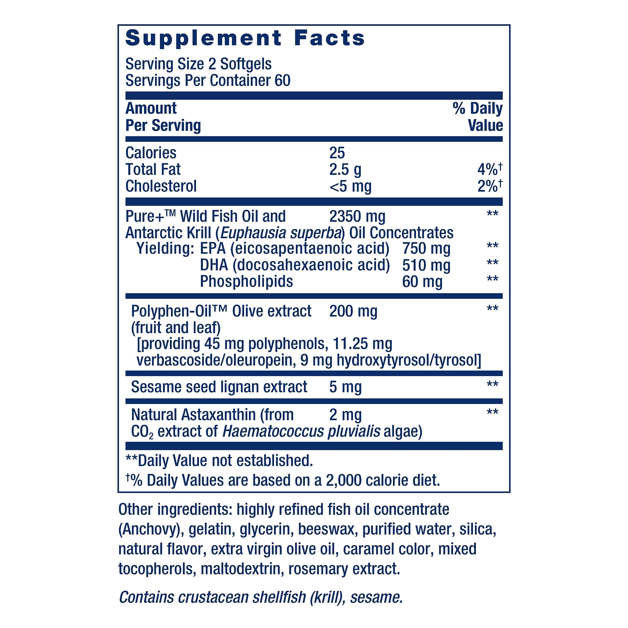 Foto 3 pulgar | Aceite De Pescado Life Extension Super Omega-3 Plus Epa/dha Sesame L - Venta Internacional.