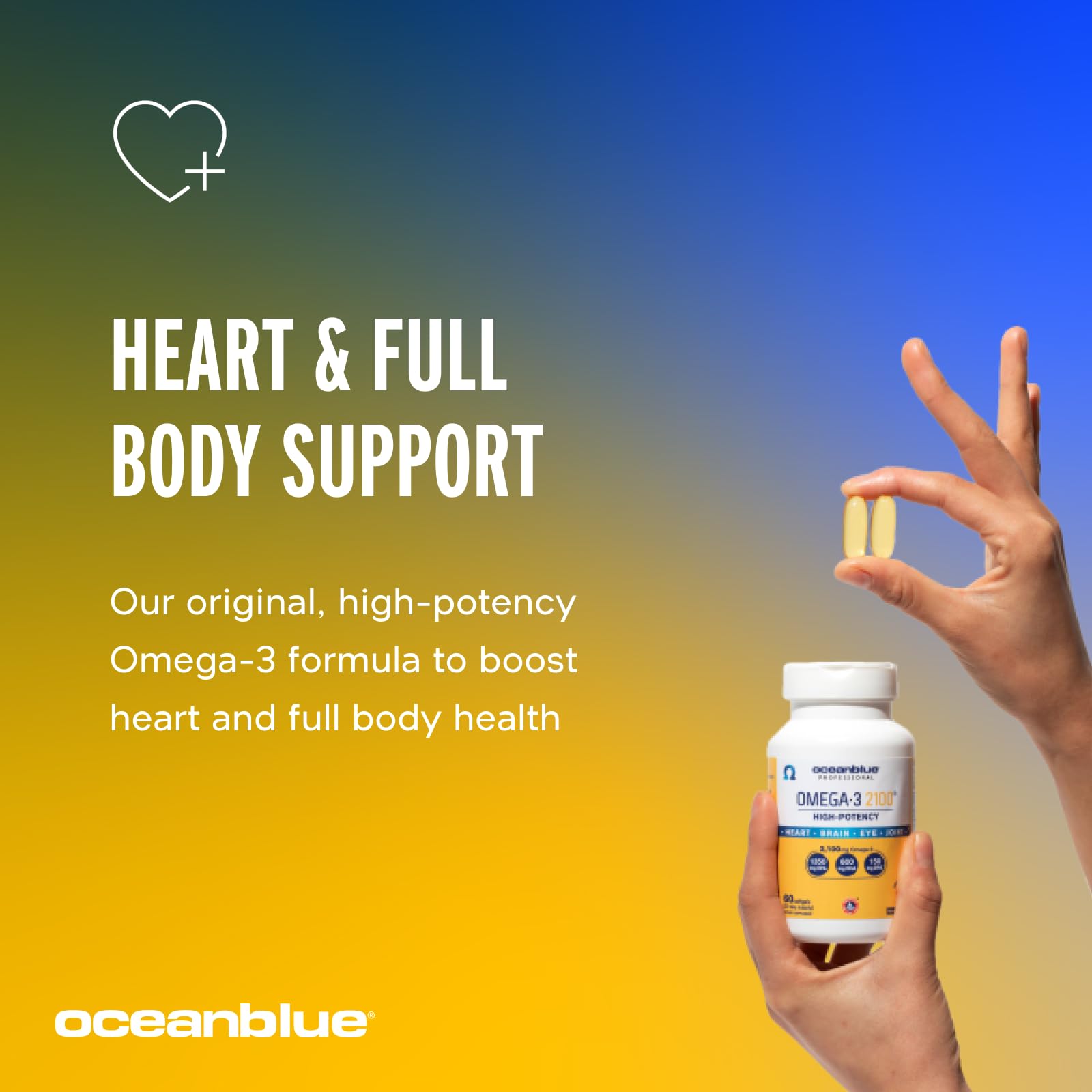 Foto 5 pulgar | Suplemento Oceanblue Omega-3 2100 180 Cápsulas Blandas De Triple Concentración - Venta Internacional.
