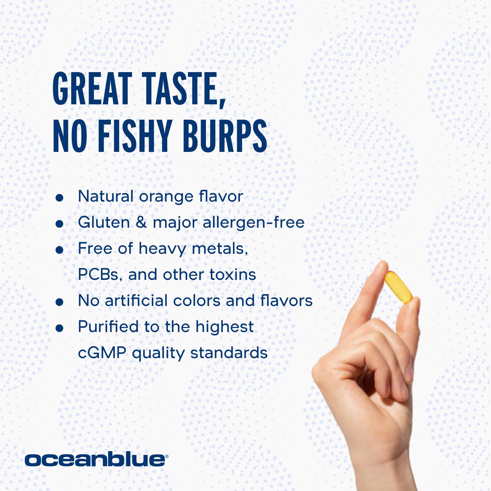 Foto 6 pulgar | Suplemento Oceanblue Omega-3 2100 180 Cápsulas Blandas De Triple Concentración - Venta Internacional.