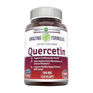 Foto 1 | Suplemento Amazing Formulas, Quercetina, 120 Cápsulas Vegetarianas, X6 - Venta Internacional.