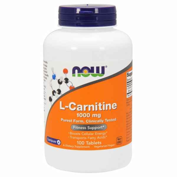 Foto 2 pulgar | 100 Comprimidos De L-carnitina Supplement Now Foods - Venta Internacional.