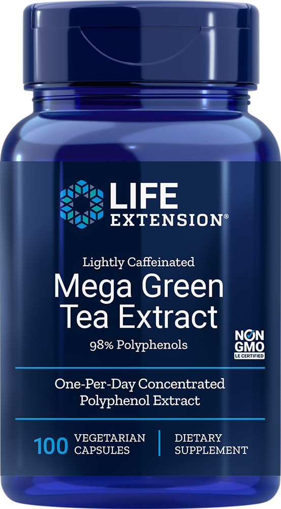 Foto 1 | Cápsulas Vegetarianas De Extracto De Té Verde Supplement Life Extension Mega - Venta Internacional.