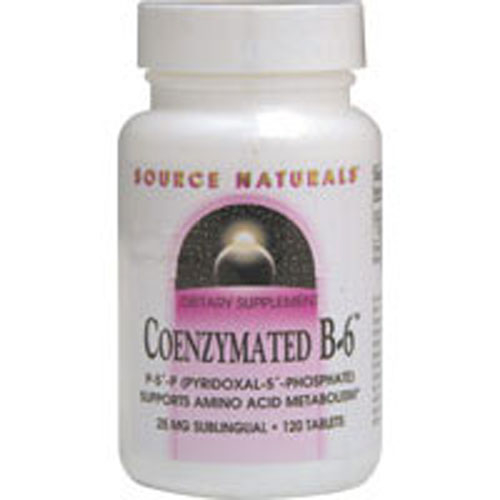 Foto 2 pulgar | Supplement Source Naturals Coenzymated B-6 Sublingual 120 Ta - Venta Internacional.