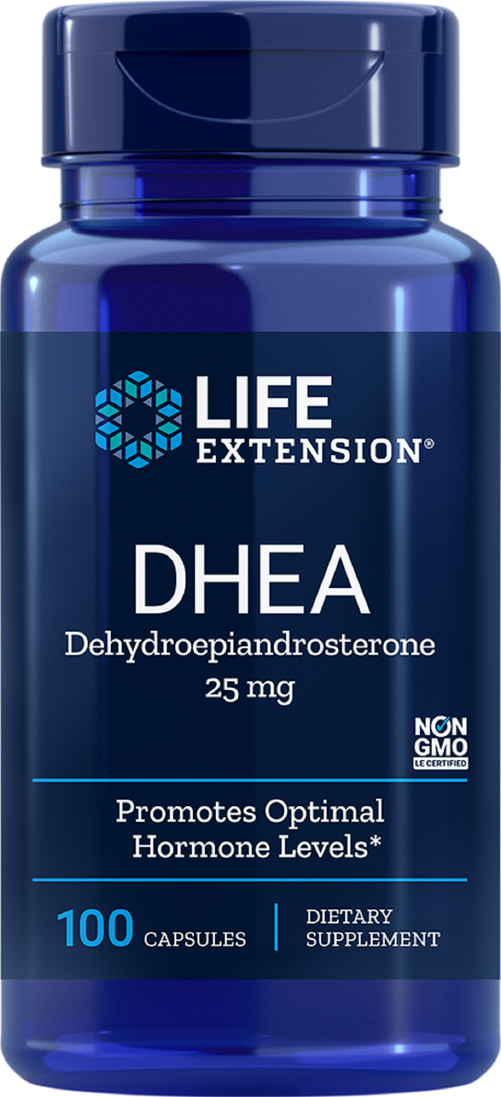 Foto 2 pulgar | Suplemento Nutricional Life Extension Dhea 25 Mg 100 Cápsulas - Venta Internacional.