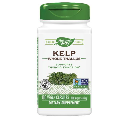 Suplemento Nature's Way Kelp 100 Cápsulas (paquete De 6) - Venta Internacional.