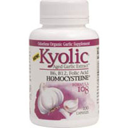 Foto 2 pulgar | Suplemento Kyolic Homocisteine Formula 108 Folic B6 B12 100  - Venta Internacional.