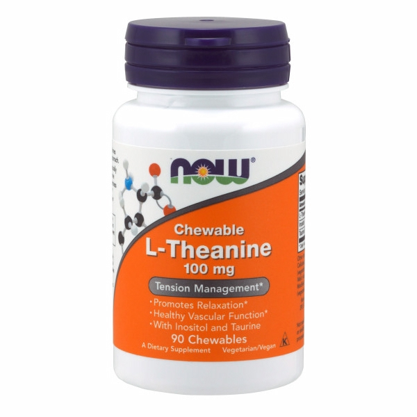 90 Cápsulas Vegetarianas De L-teanina De Supplement Now Foods (paquete De 6) - Venta Internacional.