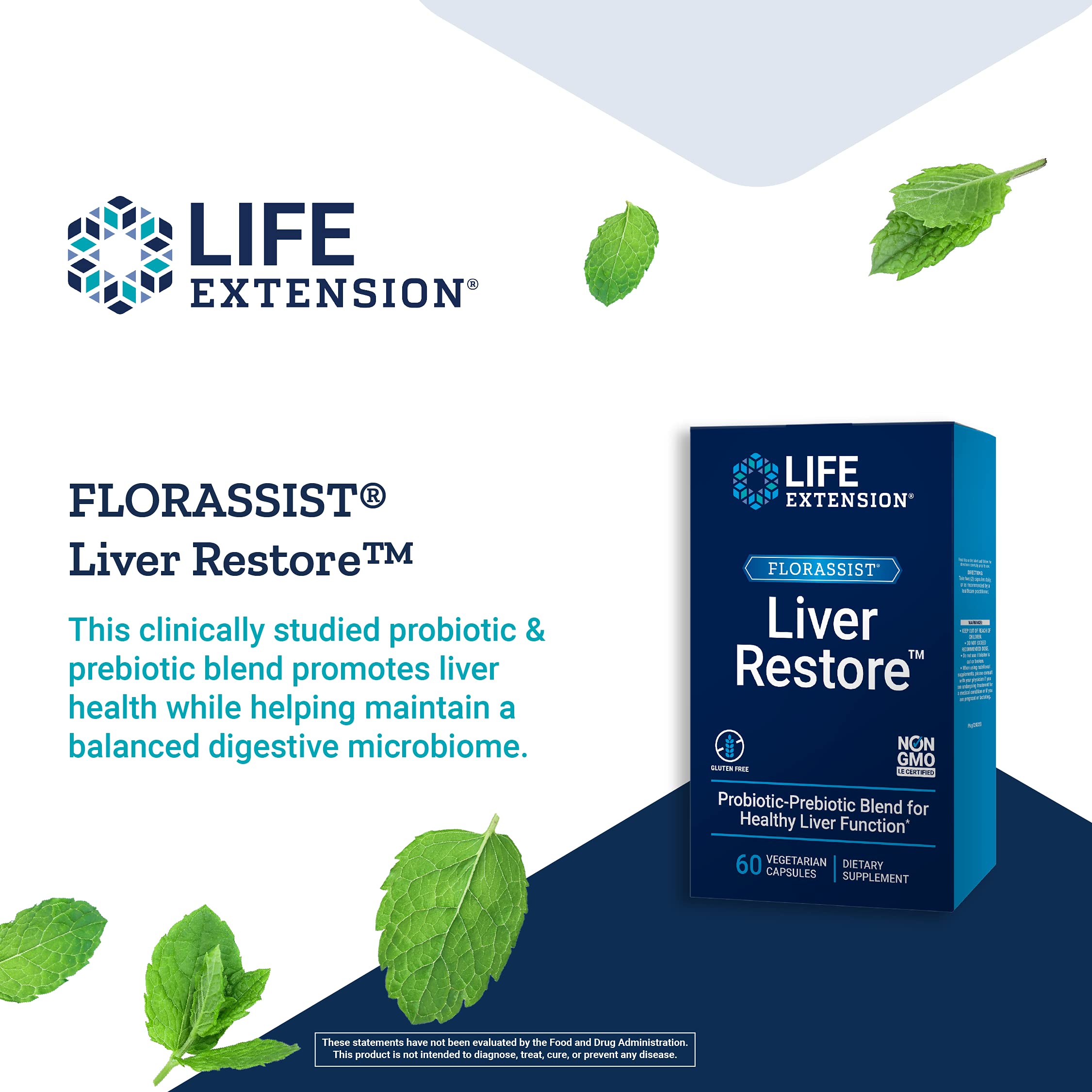 Foto 4 pulgar | Probiotic Life Extension Florassist Liver Restore - Venta Internacional.