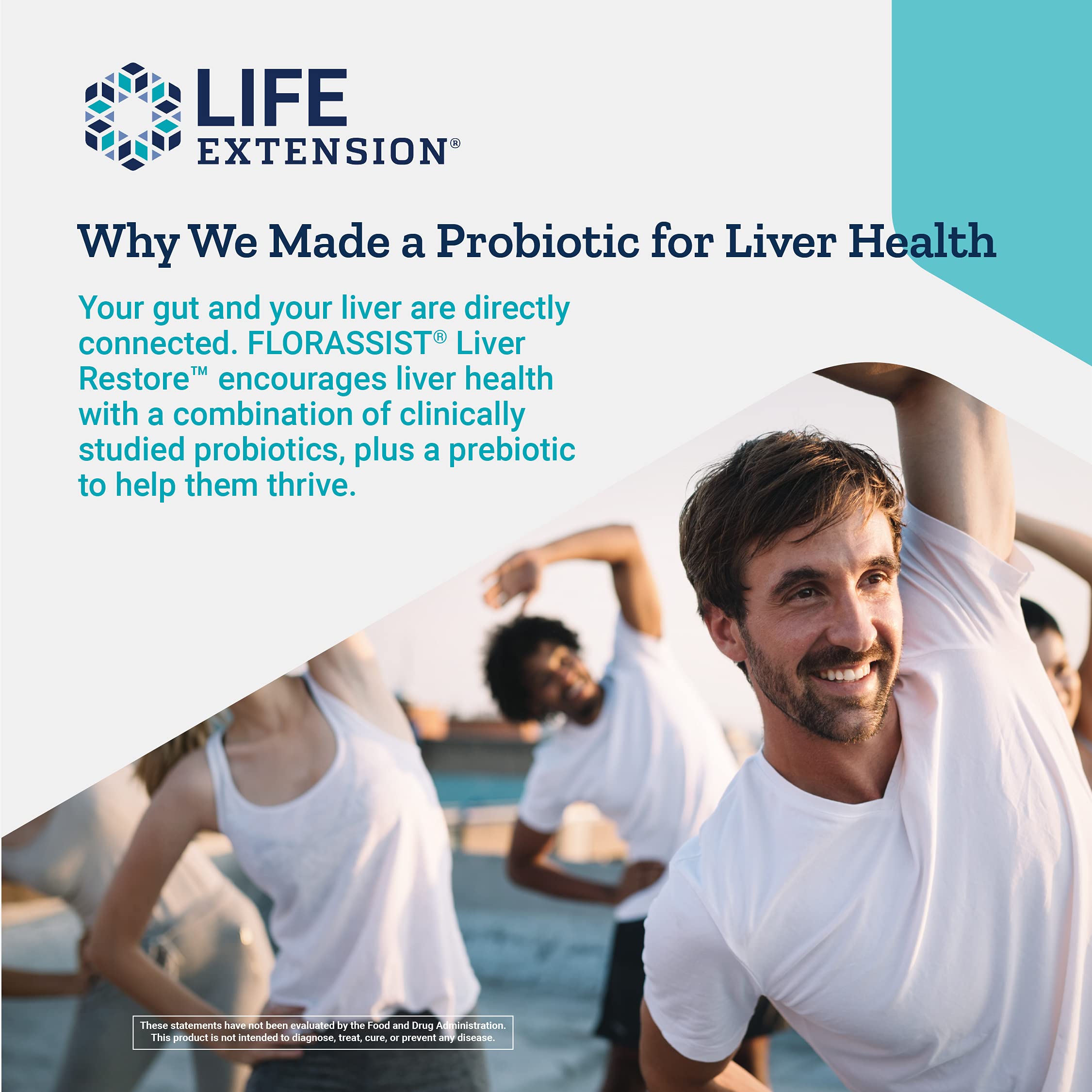 Foto 5 pulgar | Probiotic Life Extension Florassist Liver Restore - Venta Internacional.