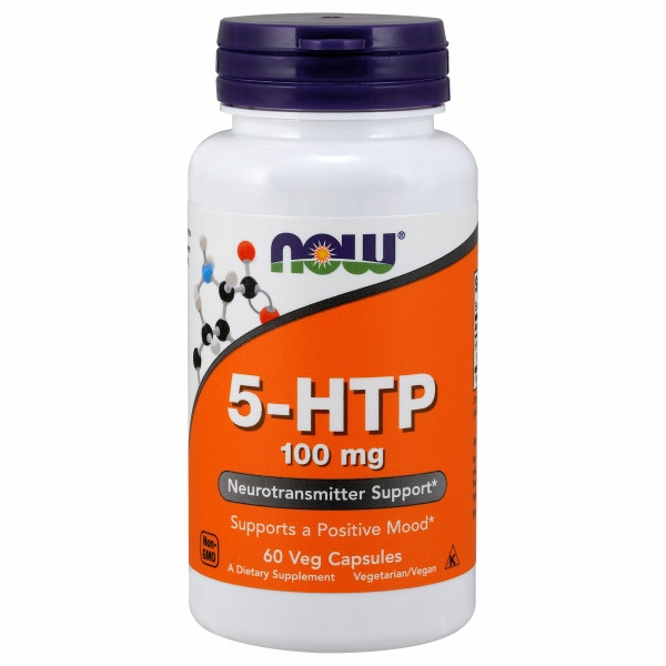 Foto 2 pulgar | Supplement Now Foods 5-htp 100 Mg 60 Vcaps (paquete De 6) - Venta Internacional.
