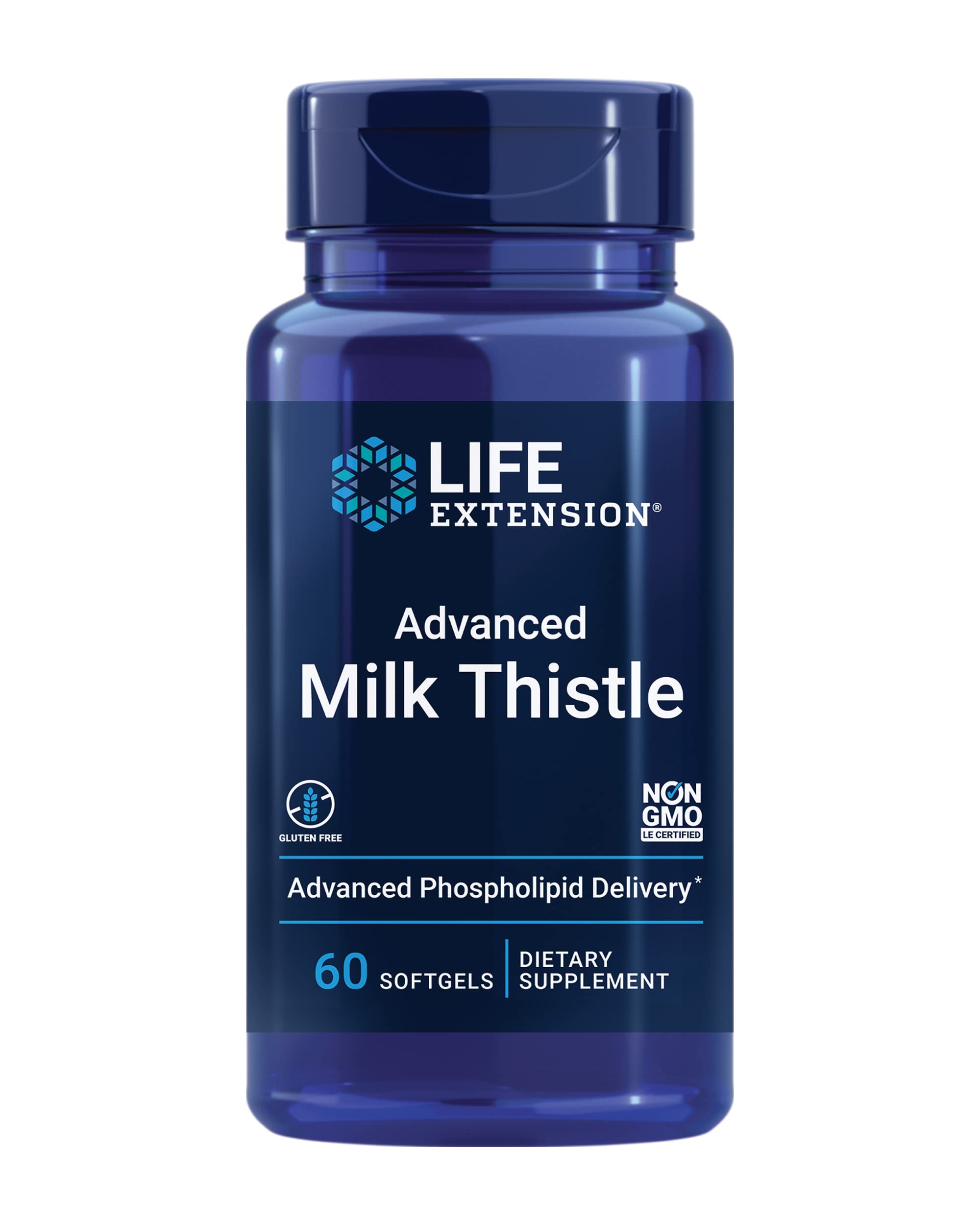 Foto 2 pulgar | Suplemento Life Extension Milk Thistle Con Fosfolípidos - Venta Internacional.