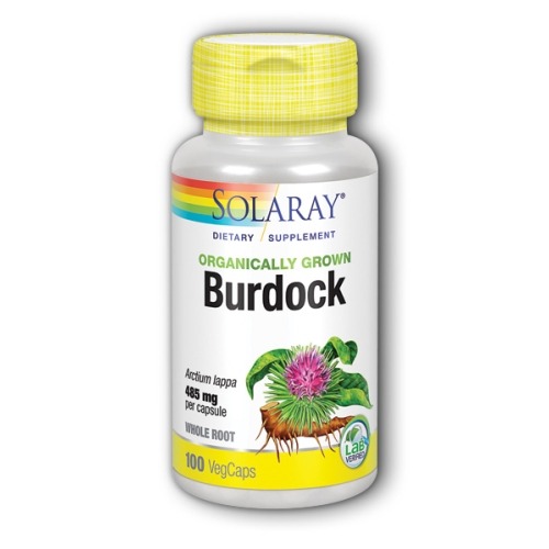 Suplemento Solaray Organic Bardock 100 Cápsulas (paquete De 6) - Venta Internacional.
