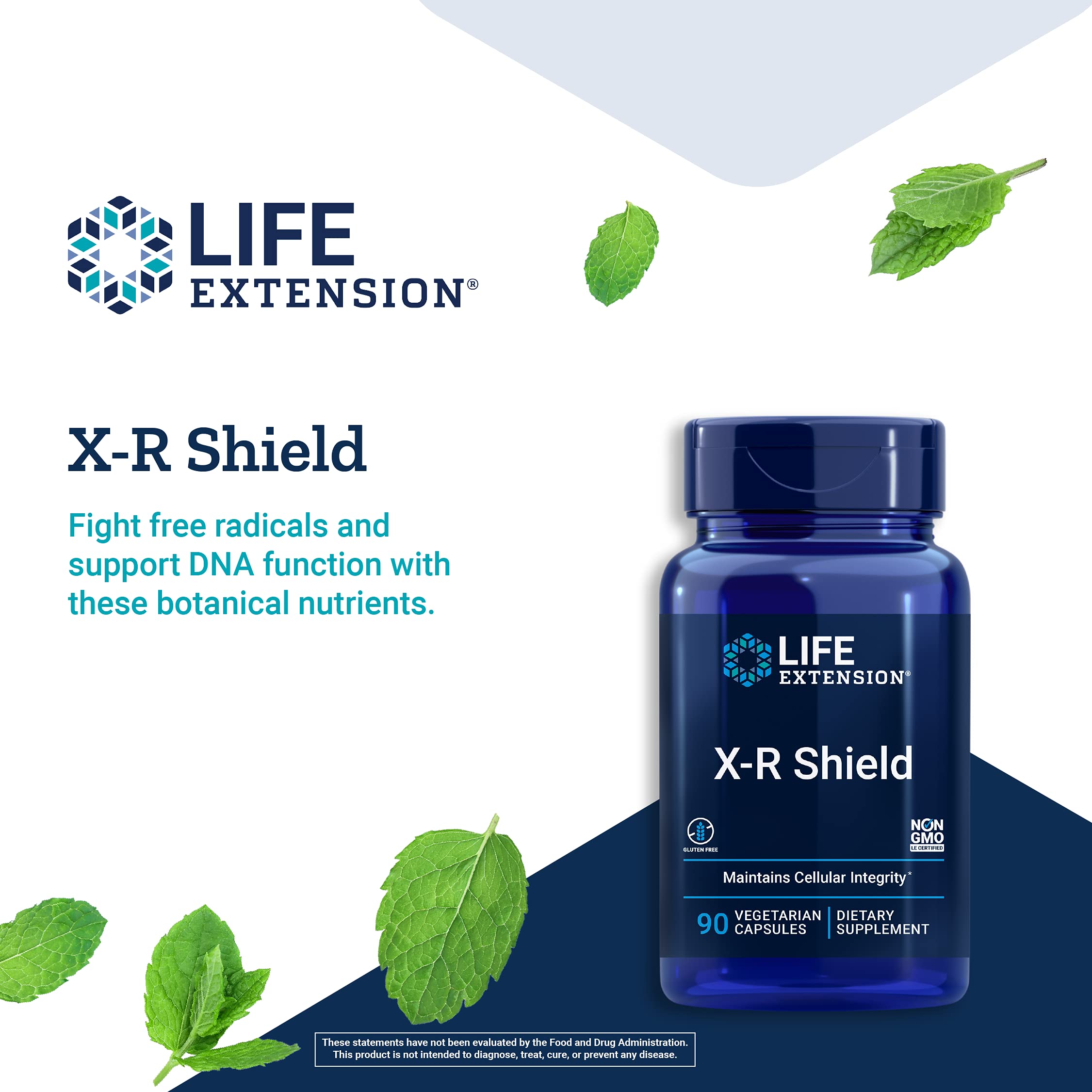 Foto 5 pulgar | Suplemento De Soporte Antioxidante Life Extension X-r Shield - Venta Internacional.