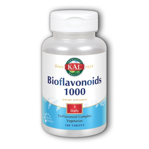 Foto 2 pulgar | Suplemento Kal Bioflavonoids 1000 Mg 100 Comprimidos (paquete De 6) - Venta Internacional.