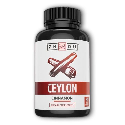 Foto 2 pulgar | Suplemento Zhou Nutrition Con Canela De Ceilán, 60 Cápsulas Vegetales X 6 - Venta Internacional.