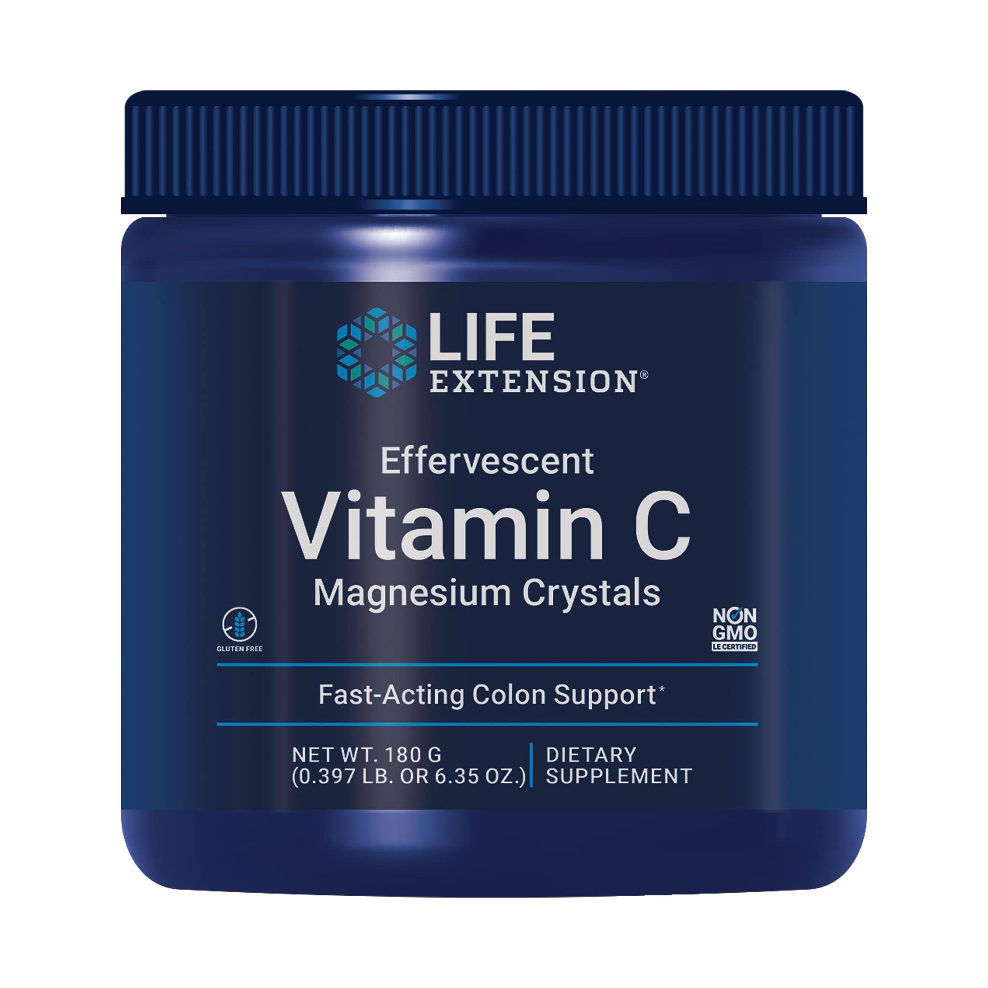 Foto 1 | Cristales Efervescentes de Vitamina C y Magnesio Life Extension - Venta Internacional