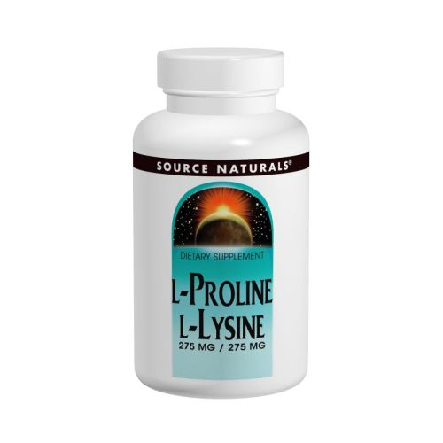 Foto 2 pulgar | Suplemento Source Naturals L-prolina/l-lisina 60 Comprimidos X 4 - Venta Internacional.