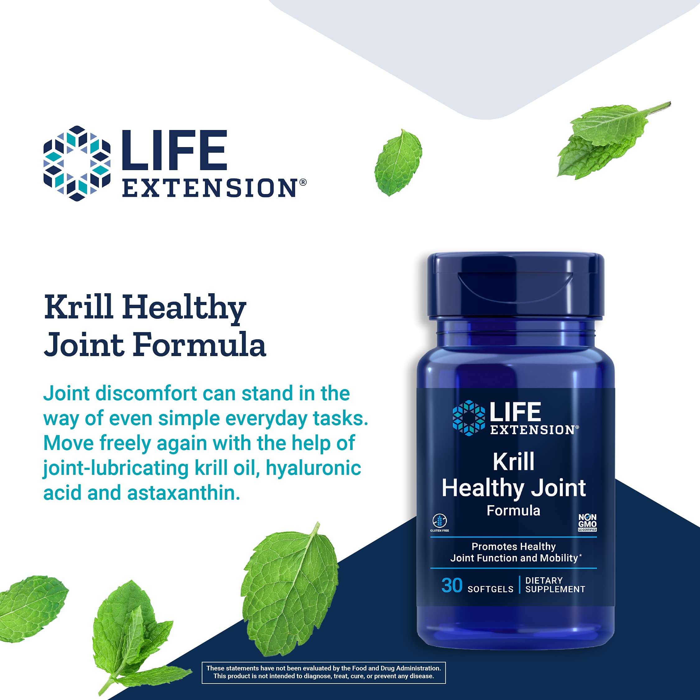 Foto 5 pulgar | Fórmula Supplement Life Extension Krill Healthy Joint - Venta Internacional.