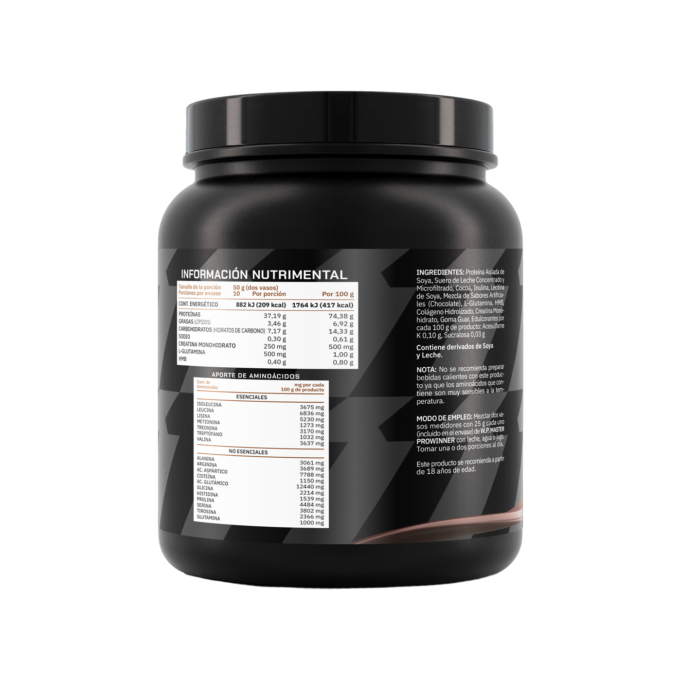 Foto 4 pulgar | Suplemento Prowinner W.P. Master 500 G