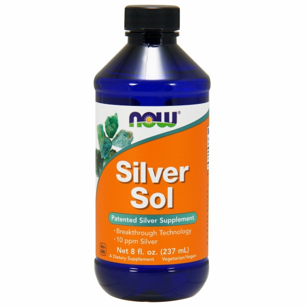Foto 2 pulgar | Suplemento Now Foods Silver Sol 240 ml 10 Ppm - Venta Internacional