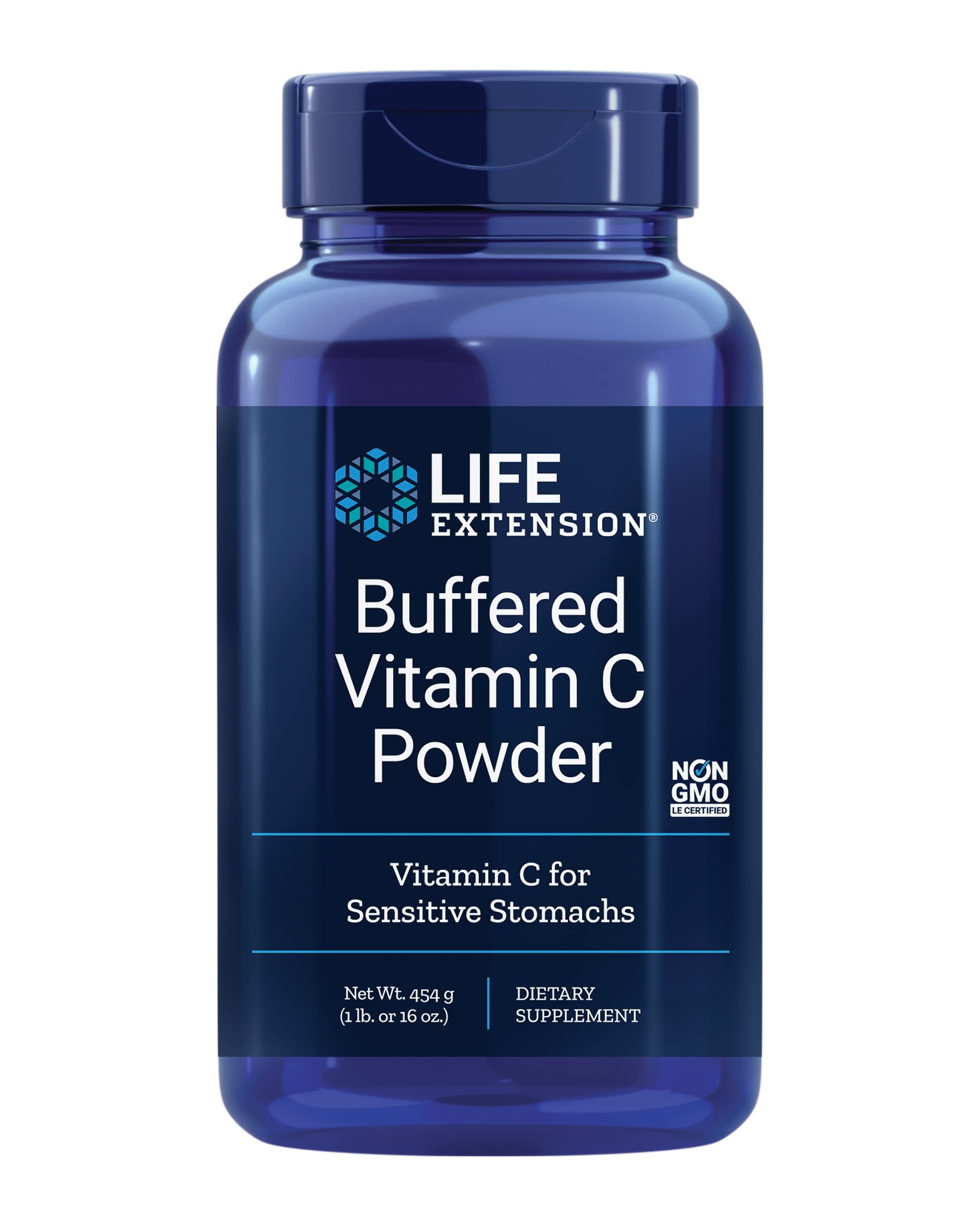 Ácido Ascórbico Tamponado De Vitamina C En Polvo Life Extension - Venta Internacional.