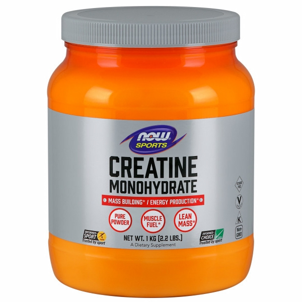 Foto 2 pulgar | Monohidrato De Creatina En Polvo Supplement Now Foods, 1 Kg - Venta Internacional.