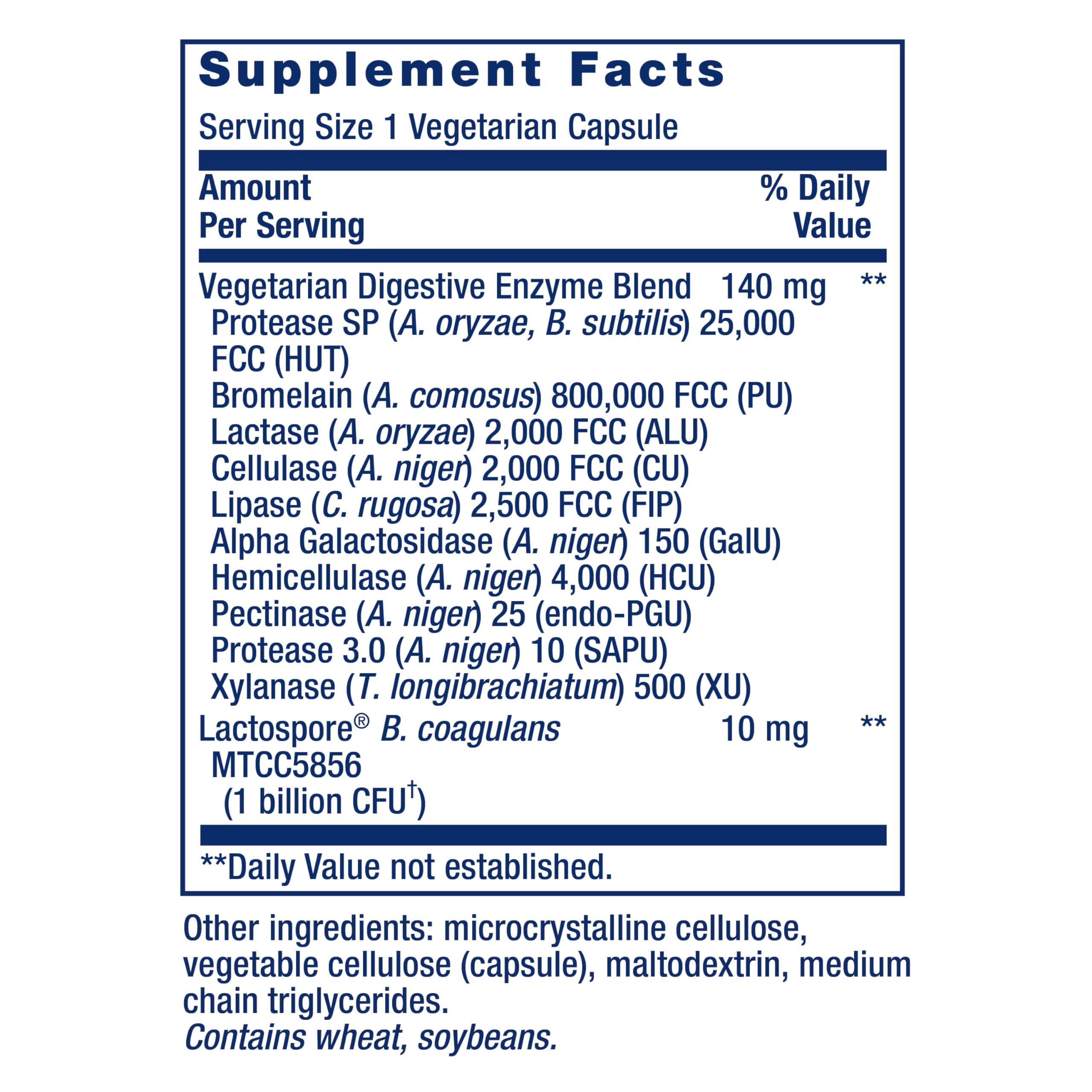 Foto 3 pulgar | Enzimas Superdigestivas Mejoradas Supplement Life Extension - Venta Internacional.