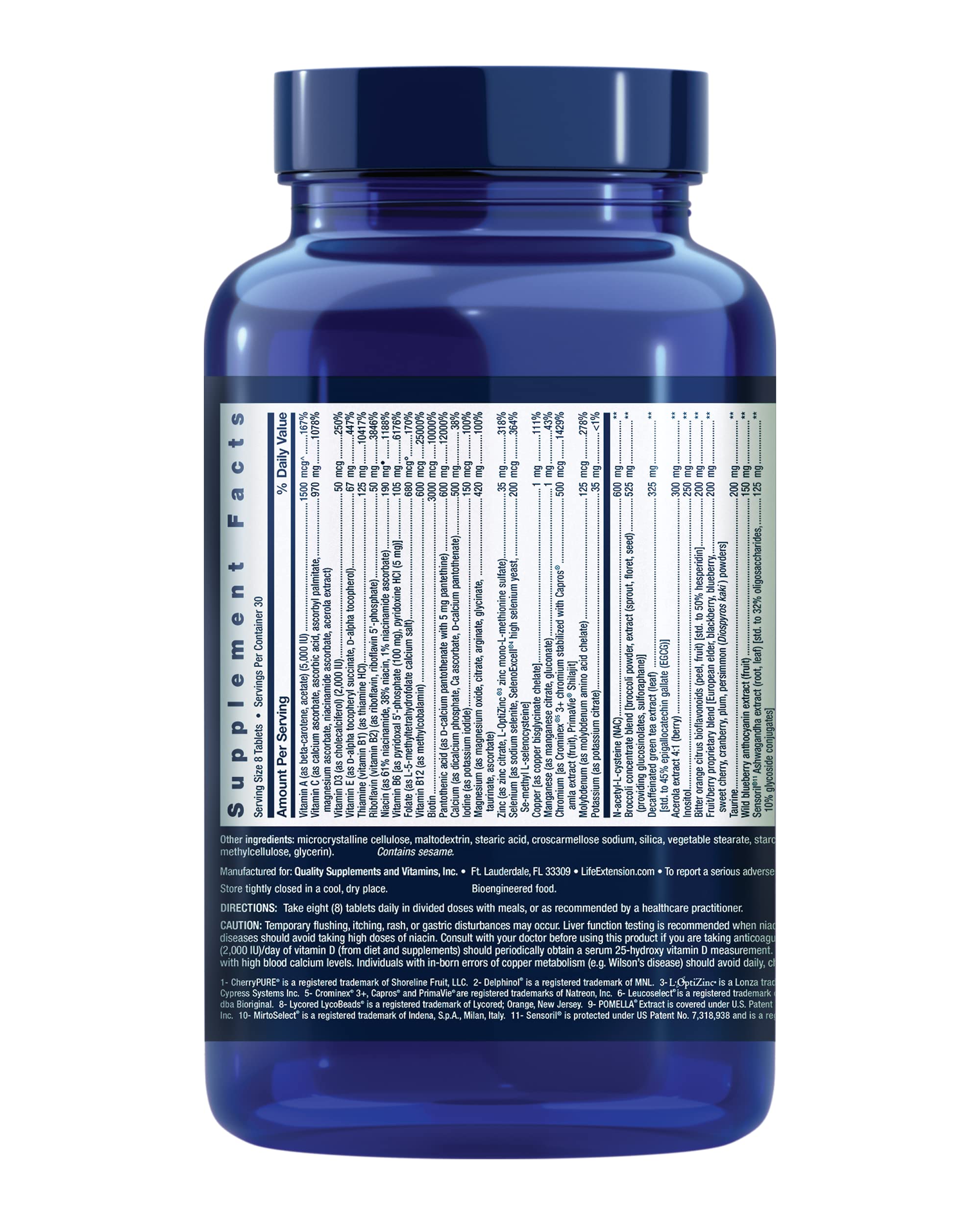 Foto 3 pulgar | Comprimidos Supplement Life Extension Mix De Vitamina M De Alta Potencia - Venta Internacional.