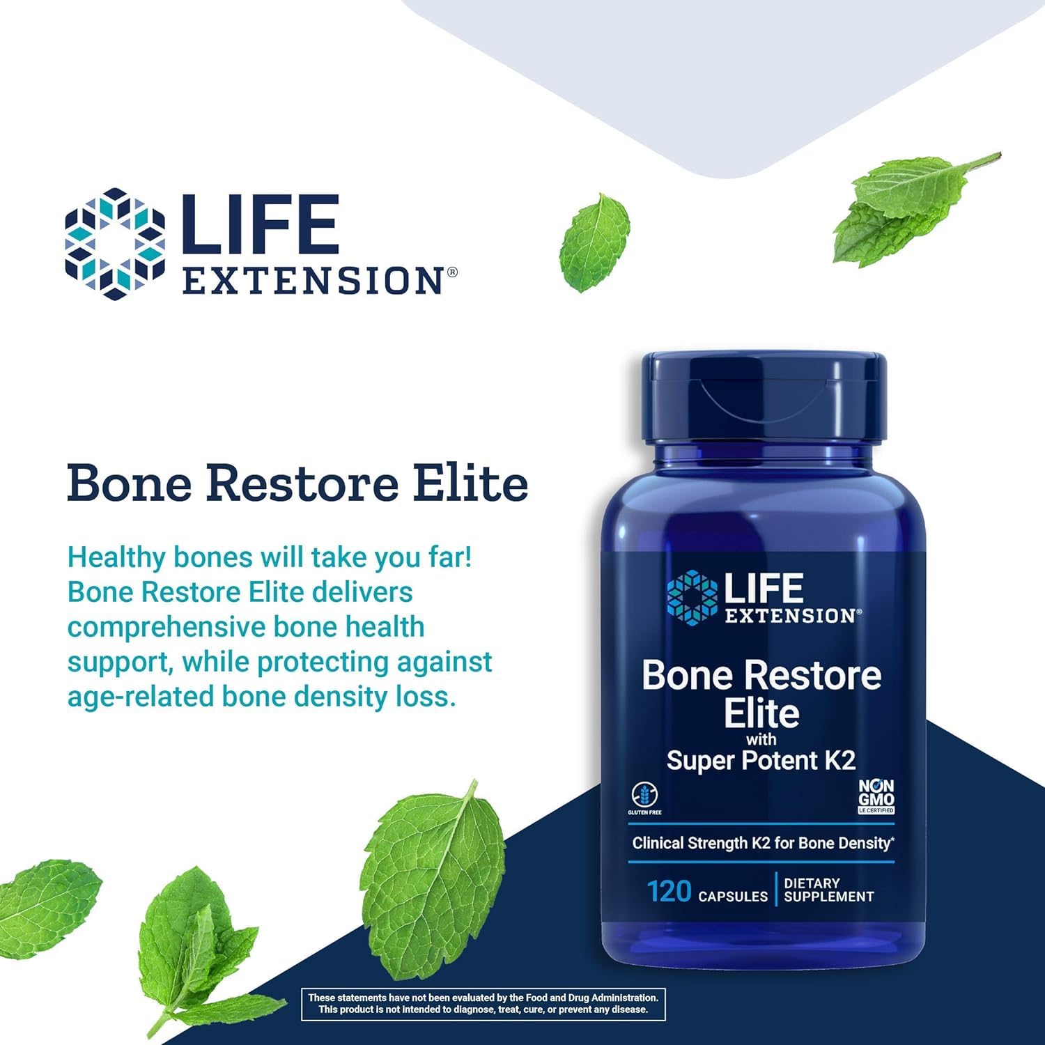 Foto 3 pulgar | Suplemento Life Extension Bone Restore Elite Con Superpotente - Venta Internacional.