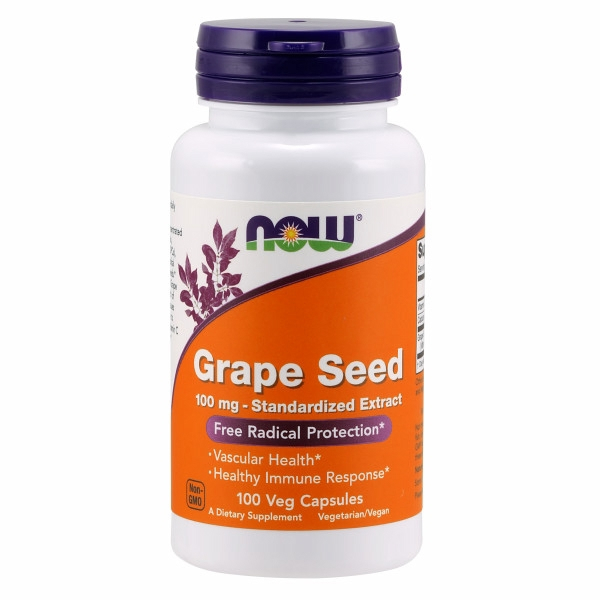 Semillas De Uva Supplement Now Foods 100 Cápsulas (paquete De 6) - Venta Internacional.