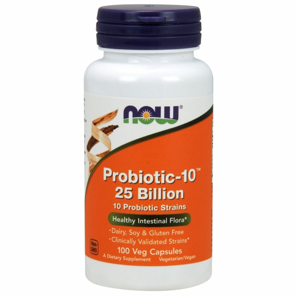 Foto 2 pulgar | Suplemento Probiótico Now Foods Probiotic-10 100 Vcaps - Venta Internacional.