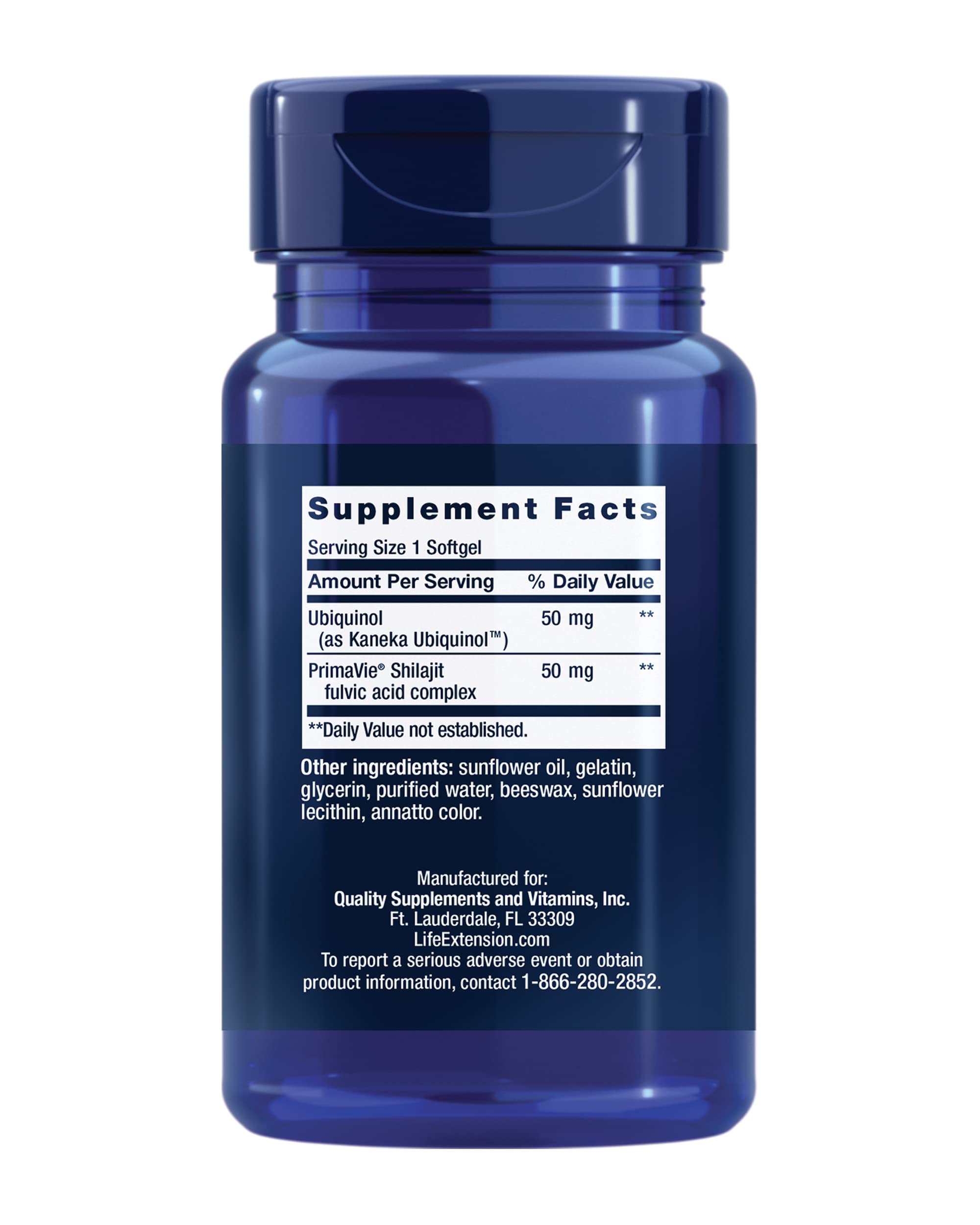 Foto 3 pulgar | Super Ubiquinol Coq10 Life Extension, 50 Mg Con Mito Mejorado - Venta Internacional.