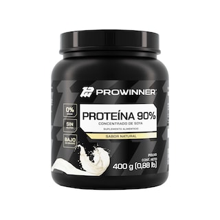 Foto 1 | Suplemento Proteína 90% Soya ProWinner Sabor Natural 400g