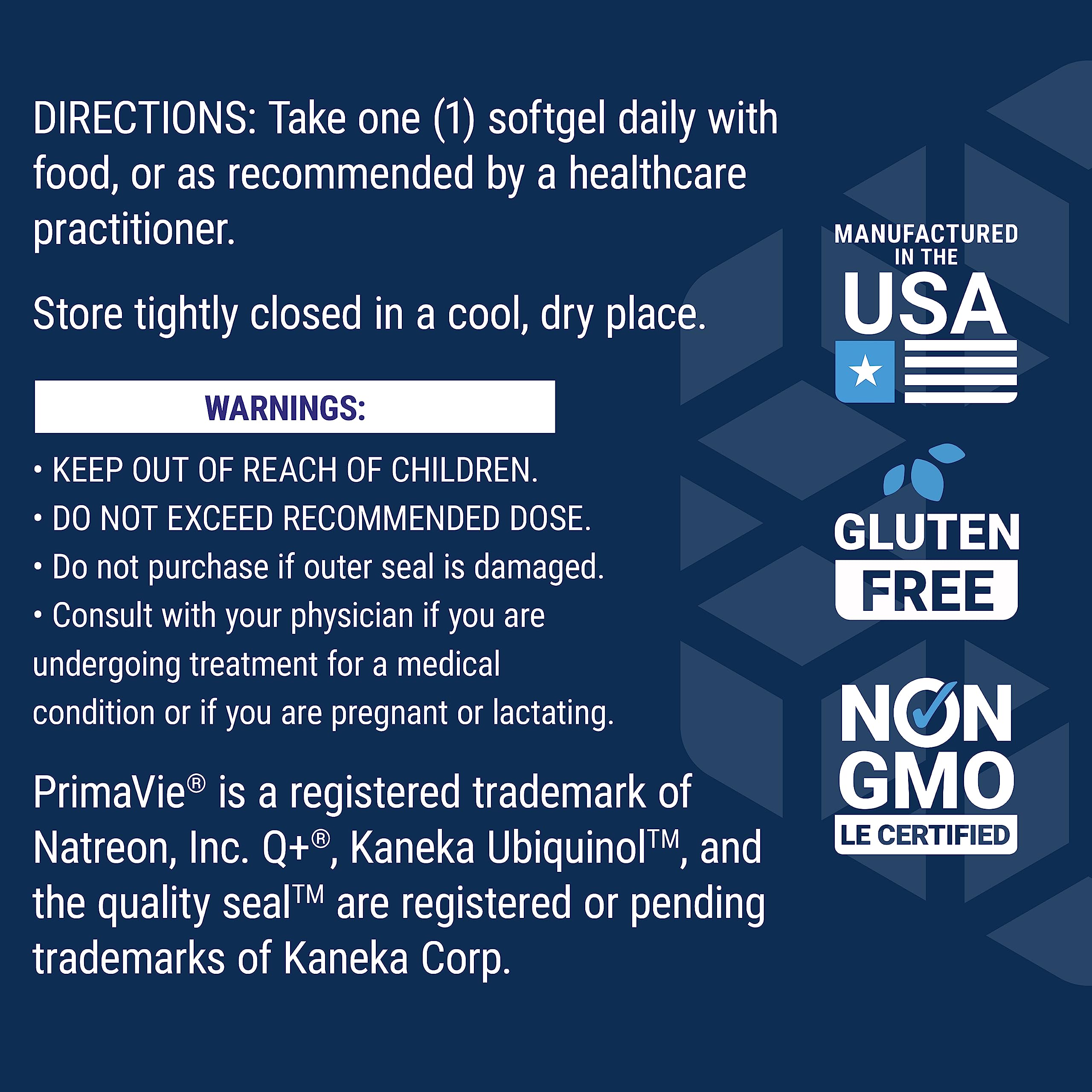 Foto 7 pulgar | Suplemento Life Extension Super Ubiquinol Coq10 Con Pqq - Venta Internacional.
