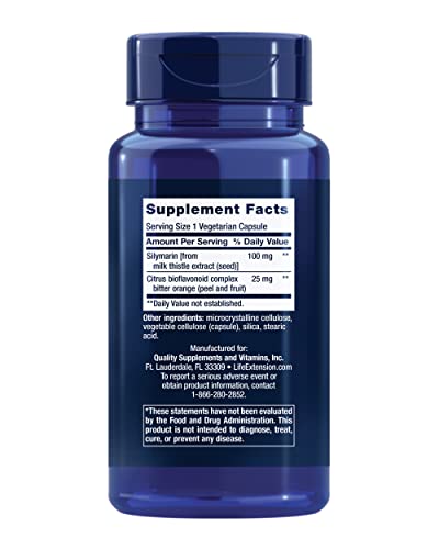 Foto 5 | Suplemento De Silimarina Life Extension Silimarina 100 Mg - Venta Internacional.