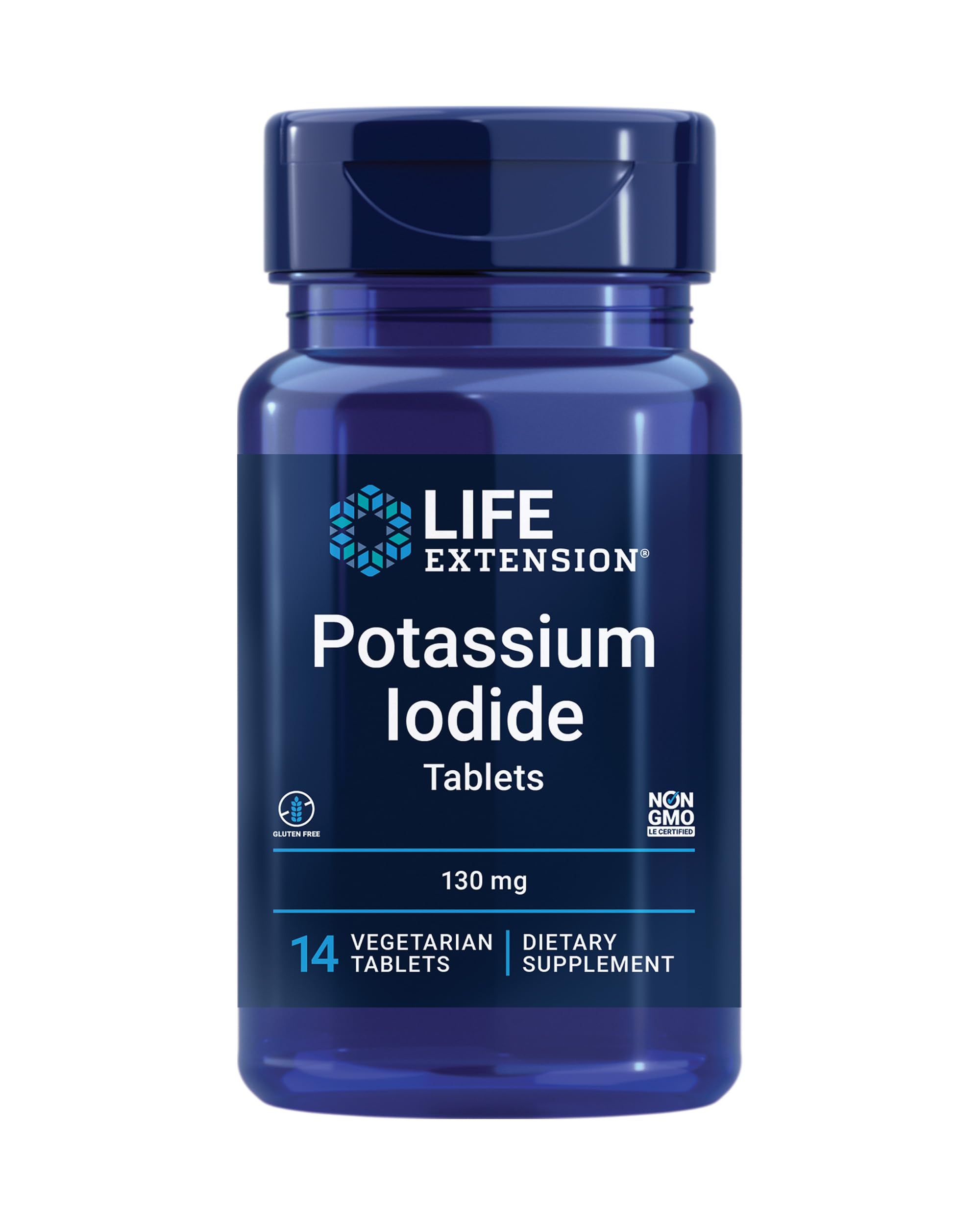 Foto 2 pulgar | Tabletas Life Extension de Yoduro de Potasio 130 mg 14 Tabletas - Venta Internacional