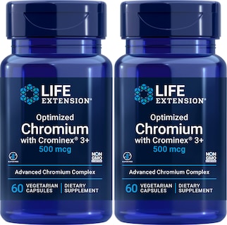 Foto 1 | Cromo Crominex 3+ 500 Optimizado Para Supplement Life Extension - Venta Internacional.