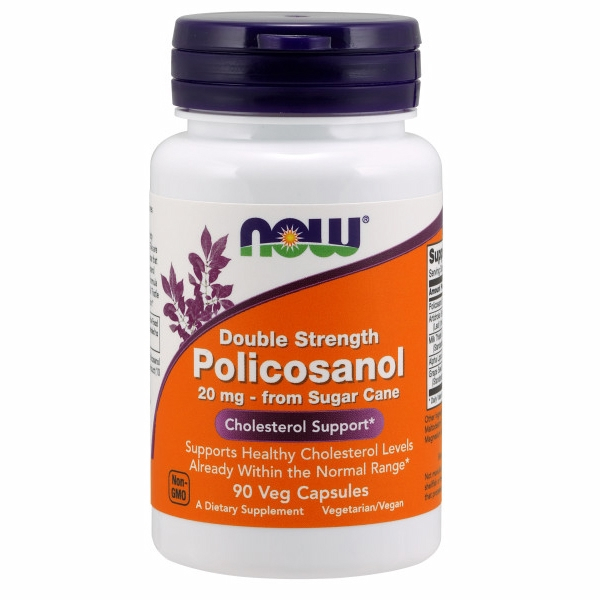 Foto 2 pulgar | Supplement Now Foods Policosanol 20 Mg 90 Vcaps Vegetariano - Venta Internacional.