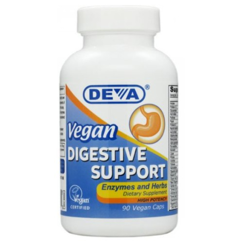 Foto 2 pulgar | Suplemento Deva Vegan Vitamins Vegan Digestivo Support 90 Ca - Venta Internacional.