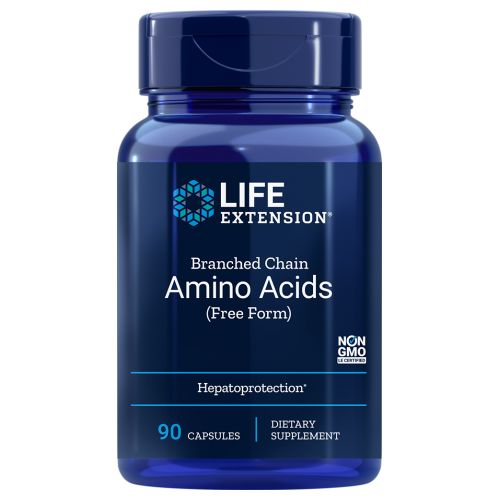 Foto 2 pulgar | Aminoácidos De Cadena Ramificada Supplement Life Extension 90 Cápsulas - Venta Internacional.